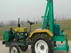 HF100T Traktor montiert Deep Hole Rock 24KW Geländer Typ Brunnen bohrmaschinen Traktor Wasser bohrmaschine