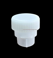 Bouchon en plastique à large ouverture de 30 mm pour sachets souples de détergent liquide, gel ou huile