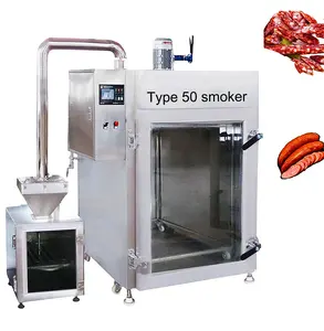 Scope of application: dried tofu, bacon, sausage, etc.smoked meat ovenmeat smoke ovenelectric smoke oven