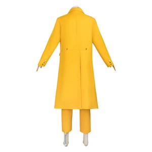 Disfraz de Cosplay del Hombre Enmascarado de Jim Carrey, Traje Largo Amarillo para Halloween, Gran Venta - Product Image 4
