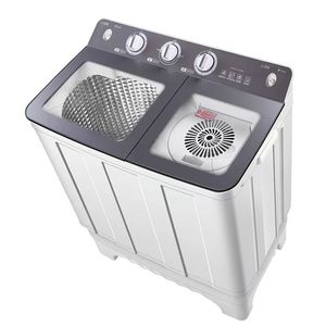 Bán tự động máy giặt công suất lớn hộ gia đình sử dụng đôi xi lanh đôi xô Old-Fashioned sóng bánh xe quay khô - Product Image 1