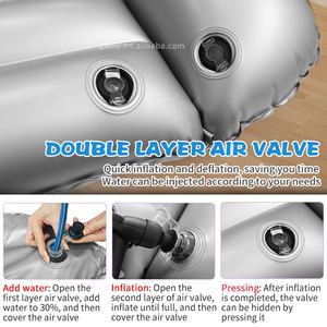 Matelas gonflable rafraîchissant d'été, <span class=keywords><strong>lit</strong></span> d'air rempli d'eau, <span class=keywords><strong>lit</strong></span> gonflable <span class=keywords><strong>en</strong></span> PVC épais, <span class=keywords><strong>lit</strong></span> gonflable <span class=keywords><strong>de</strong></span> massage, matelas d'eau gonflable - Product Image 5