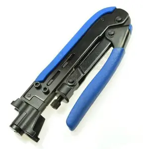 Multifunctional Cable RG59/6/11 Cable TV Extruded Clamp Terminal Crimson Tie Network Pressure Connection Pliers