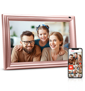 Caliente OEM ODM Regalo original Fábrica Mayor calidad 10,1 pulgadas Oro Rosa HD 800*1280 Marco de fotos <span class=keywords><strong>digital</strong></span> a través de Vphoto - Product Image 1