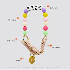 Collar de Silicona Personalizado con Nombre para Mascotas, Collar de Perro con Nombre DIY - Product Image 4