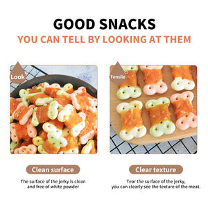 כלבים אורגניים להתאמה אישית 1000g עוף עטוף ביסקוויטים חלבון גבוה חלבון ללא תבואה - Product Image 4