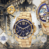 Montre Citizen Quartz Luxe Arc-en-ciel avec Diamants Tchèques, Mouvement 4130/4131/7750, Résistance à l'Eau 50m, Verre Saphir, Acier Inoxydable