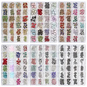 Fabrik 24 Gitter Flat Back Bulk Non Hotfix Bling Nagel Edelstein Ab Flatback Glas Strass