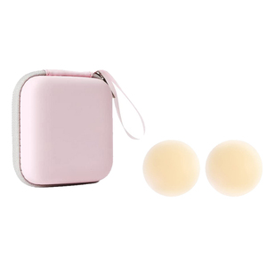 Sac Eva de petite taille au design moderne et populaire, avec fermeture éclair, boîte d'emballage pour soutien-gorge femme, couvre-tétons en silicone imperméables, étui de rangement de voyage - Product Image 1