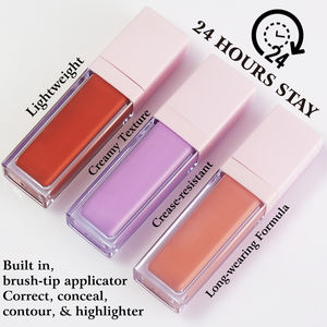 <span class=keywords><strong>Corrector</strong></span> <span class=keywords><strong>corrector</strong></span> líquido multiusos, <span class=keywords><strong>corrector</strong></span> de alta definición, textura cremosa, piel oscura ligera <span class=keywords><strong>Pro</strong></span>, color blanco - Product Image 3