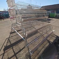 Nouveau manuel Durable A-Type couche poulet poules pondeuses Coop en acier galvanisé fabrication Flexible maison à usage domestique
