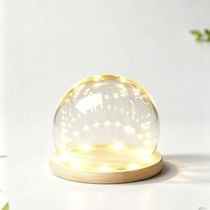 Directo de Fábrica, Cúpula de Vidrio Vacía, Cúpula de Vidrio Única y de Lujo con Base de Madera - Product Image 2