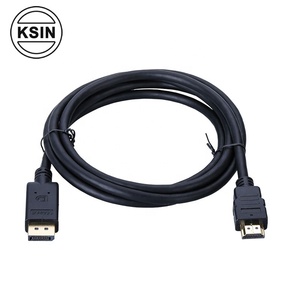 Venta caliente chapado <span class=keywords><strong>en</strong></span> oro DP1.2 DisplayPort a HDMI Cable adaptador 4K X 2K y 3D de <span class=keywords><strong>Audio</strong></span>/Video Converter Cable DP a HDMI - Product Image 6