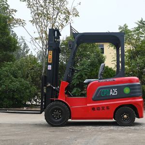 رافعة شوكية طاقة جديدة من EPA CE تعمل بالتحول الجانبي بطارية ليثيوم شوكة 1 طن 2 طن 2.5 طن رافعة شوكية كهربائية - Product Image 4