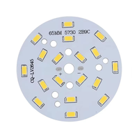 Carte de circuit imprimé en aluminium pour diode électroluminescente (LED) MCPCB pour éclairage, carte de circuit imprimé pour puce LED.