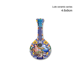 Vente en gros <span class=keywords><strong>de</strong></span> céramique décorative créative Pipa aimants pour réfrigérateur autocollants personnalisés sublimés pour carreaux et cadeaux souvenirs magnétiques doux - Product Image 6