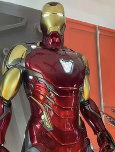 รูปปั้นไอรอนแมน <span class=keywords><strong>MK85</strong></span> ขนาดเท่าคนจริง ทำจากเรซิ่น ราคาประหยัด ตัวละครจากมาร์เวล พร้อมไฟและข้อต่อที่ขยับได้ เหมาะสำหรับตกแต่งคริสต์มาส - Product Image 5
