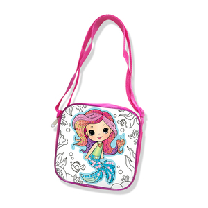 Zaino da disegno per bambini con cristalli e pennarelli personalizzati per bambini e <span class=keywords><strong>sirena</strong></span> per ragazzi e ragazze che dipingono zaini - Product Image 5