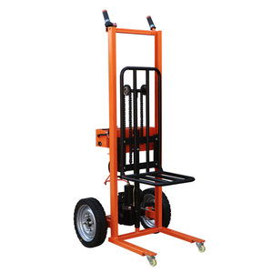 Camión de mano portátil elevador eléctrico, transporte de almacén, pequeño camión de mano hidráulico, carro de PLATAFORMA ELÉCTRICA - Product Image 4