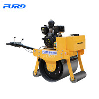 9hp Benzine Motor Enkele Drum Trilwals Compactor FYL-700