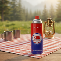 Cartouche de gaz butane légère personnalisée à haute pureté (98%), cylindre de gaz butane portable, mini cassette de gaz pour réchaud de camping