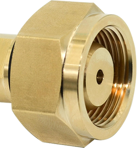 Adaptateur CGA-520 <span class=keywords><strong>B</strong></span> Réservoir Acétylène à CGA-200 MC Régulateur d'acétylène, Adaptateur d'acétylène Laiton - Product Image 6