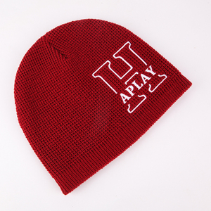 Personnalisé 100% Acrylique Hiver Crâne Cap Brodé Walf Checks Beanie Personnalisé <span class=keywords><strong>Tricot</strong></span> Casquettes Logo Chapeaux - Product Image 5