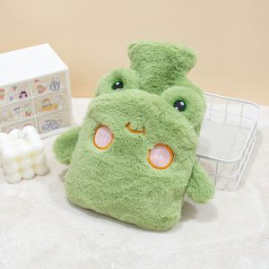 Bolsa de agua caliente de felpa de 1000ml con funda suave y esponjosa para calentar manos, pies y estómago - Product Image 3