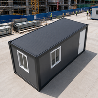 Maison conteneur CE 20 pieds en kit pour chantier de construction, prix usine avec salle de bain