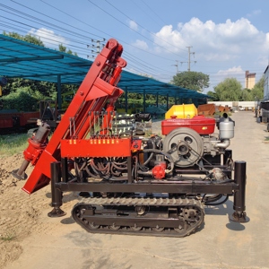 เครื่องตอกเสาเข็มพลังงานแสงอาทิตย์แบบโรตารี่ ยี่ห้อ BIBO รุ่น Screw Ground Installation Machine พร้อมระบบขับเคลื่อนแบบตีนตะขาบ - Product Image 5
