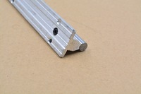 Pièces usinées : Rail de guidage linéaire SBR16, longueur 500 mm, chromé, arduite par trempage