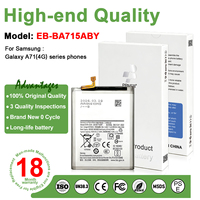 Batteries de remplacement pour smartphone Samsung Galaxy A71 4G, originales, en gros, EB-BA715ABY, 4500 mAh, certifiées CE PSE