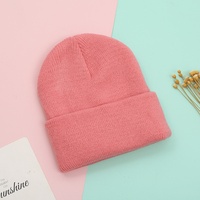 Gorros de Punto para Bebé Otoño-Invierno 2025, Gorros de Lana Rizados Cálidos en Colores Pastel para Niños y Niñas