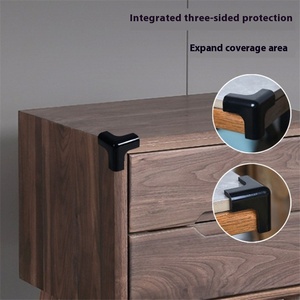 Children's <strong>Table</strong> Safety T-Shaped <strong>Protective</strong> Cover Anti-Collision Silicone Glass Coffee <strong>Table</strong> <strong>Corner</strong> Protector Safety Edge <strong>Corner</strong> - Product Image 3
