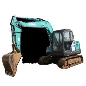 รถขุดไฮดรอลิกขนาดเล็ก Kobelco SK75 7.5 ตัน มือสอง ประสิทธิภาพสูง สำหรับงานดิน พร้อมหัวเจาะ ได้รับการรับรองมาตรฐาน CE - Product Image 1