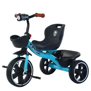2024 enfants Tricycle fabricant Tricycle pour enfants 1-6 ans Tricycle enfants Trike voiture en plastique unisexe pied petits jouets en plastique
