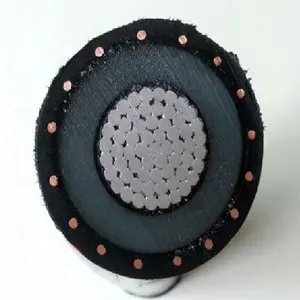 <span class=keywords><strong>Cable</strong></span> de Potencia de <span class=keywords><strong>Aluminio</strong></span> de 15kv Xlpe, 750 <span class=keywords><strong>mcm</strong></span> 1000mcm, Neutro Concéntrico, Aislamiento del 133% - Product Image 1