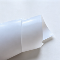 Film PTFE vierge à faible friction de qualité alimentaire FDA, rouleau de membrane PTFE ultra-mince et flexible pour joints isolants
