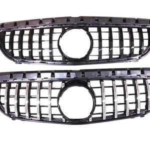 Parrilla Delantera para Mercedes-Benz Clase B W246 W245, Negra Plateada con Diseño de Cielo Estrellado, de Plástico ABS, Compatible con Parachoques - Product Image 2