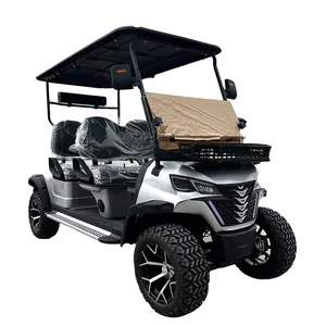 Bán Buôn 4 Chỗ Ngồi 6 Chỗ Ngồi Golf Giỏ Hàng Đường Phố Hợp Pháp Xe Golf Gas Powered Xăng Câu Lạc Bộ Xe