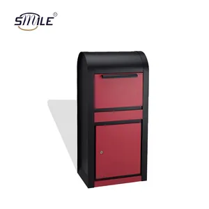 SMILE Customizable High Quality Popular Mail Boxes Stainless Steel Outdoor House Camber Mailbox