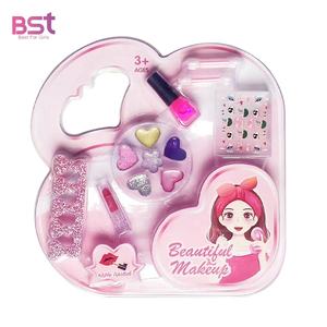 Ensemble de jeu d'autocollants de tatouage, jouets de mode personnalisés pour filles, ensemble de craie de cheveux pour enfants Non toxique et lavable - Product Image 5