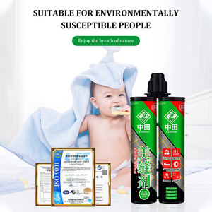 ZHONGTIAN bianco Silicone adesivo sigillante impermeabile Anti-muffa per la cucitura di piastrelle di bellezza formica aspetto liquido di vendita caldo epossidato - Product Image 2
