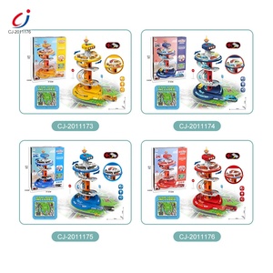 Juguete de Carreras de Autos de Aleación con Pista Giratoria en Espiral para Combatir Incendios Eléctricos, Estacionamiento Deslizante para Garaje - Product Image 4