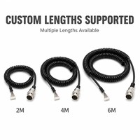 DC Brand Splice Model DC-8-6 CNC High Flex Handwheel Cable 16 Pin MPG Pulse Generator Special Spiral Protective Cable for CNC