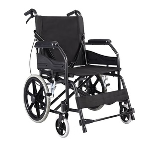 Fabricante personalizado, ligero, plegable, tubo de acero grueso, silla de ruedas <span class=keywords><strong>Manual</strong></span> para ancianos y discapacitados, inodoro <span class=keywords><strong>manual</strong></span> - Product Image 1