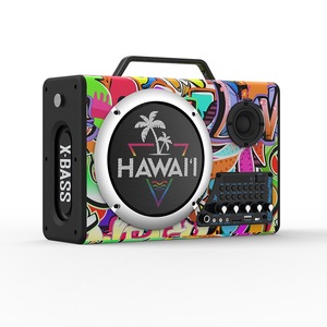 2024 Thiết Kế Mới Graffiti Loa Không Dây Ngoài Trời Di Động Công Suất Cao Loa Siêu Trầm Phát Sóng Trực Tiếp Card Âm Thanh Loa Khiêu Vũ 50W - Product Image 1
