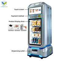 VFresh Nouvelles Idées de Produits : Machine Commerciale Intelligente pour Bureaux d'Entreprises, Robot Distributeur Autonome IA