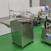 Table rotative automatique pour triage de bouteilles en verre, table tournante d'alimentation