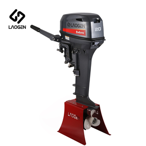 Laogen LG20D 20PK Benzine Nieuwe Handstart Lange Schacht <span class=keywords><strong>2</strong></span>-takt Buitenboordmotor - Product Image 1